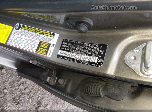 2T1BURHE8KC229438 2019 TOYOTA LL Коричневый Вид подкапотного пространства