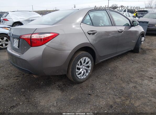 2T1BURHE8KC229438 2019 TOYOTA LL Коричневый Задняя правая четверть