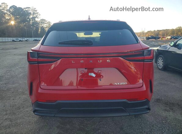 2T2ADCAZ4PC004085 2023 LEXUS NX Red Widok z tyłu