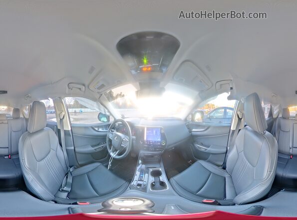 2T2ADCAZ4PC004085 2023 LEXUS NX Red Widok naklejki z numerem VIN