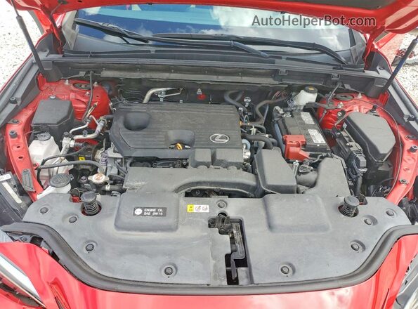 2T2ADCAZ7PC005327 2023 LEXUS NX Red Rear interior view