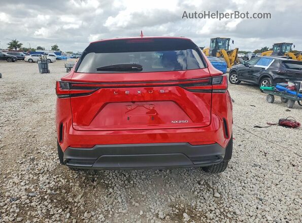 2T2ADCAZ7PC005327 2023 LEXUS NX Red Rear view