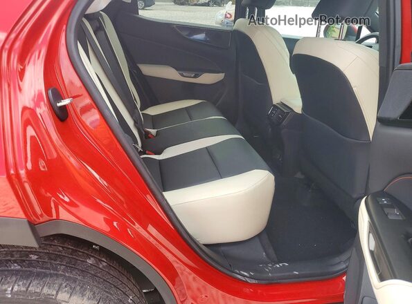 2T2ADCAZ7PC005327 2023 LEXUS NX Red Rear seats view
