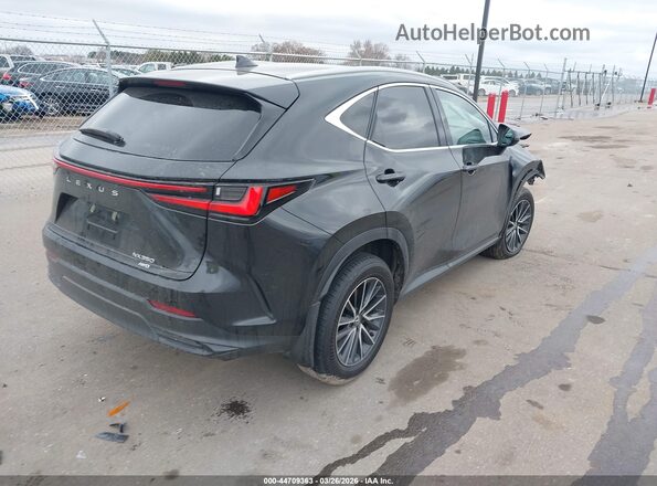 2T2AGCEZ7RC057416 2024 LEXUS NX 350 Black Trasero derecho
