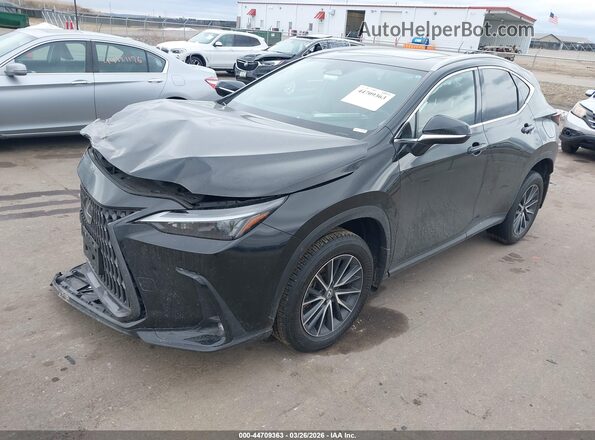 2T2AGCEZ7RC057416 2024 LEXUS NX 350 Black Vista tres cuartos delantera izquierda