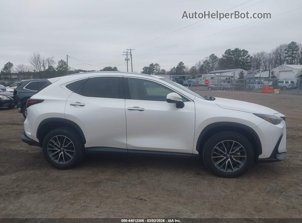 2T2AGCEZ7SC082385 2025 LEXUS NX 350 White Vista interior trasera