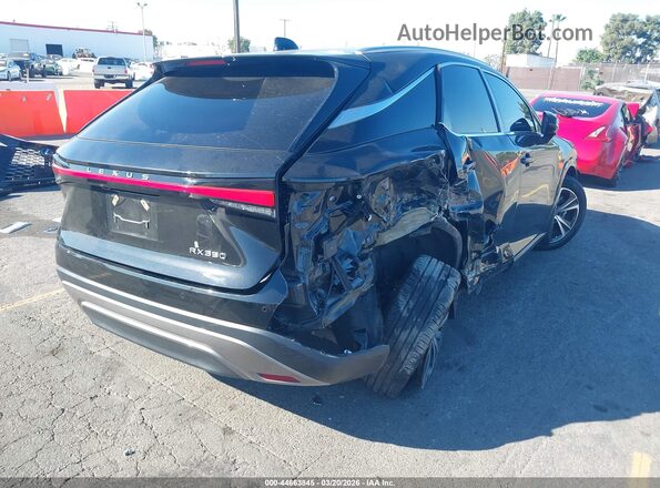 2T2BAMBA0PC007187 2023 LEXUS RX 350 Black Հետևի աջ