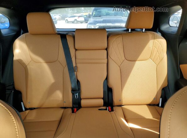 2T2BAMBA0SC056639 2025 LEXUS RX Silver Rear seats view