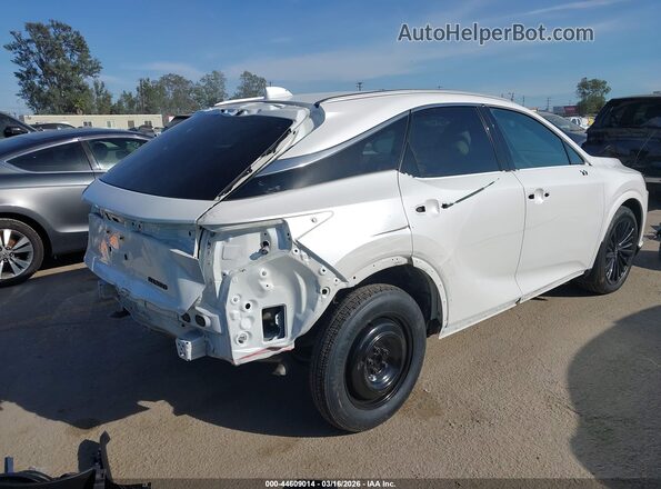 2T2BAMBA3SC057235 2025 LEXUS RX 350 White Trasero derecho