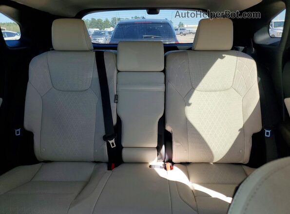 2T2BAMBA3TC069693 2026 LEXUS RX Burgundy Vista de los asientos traseros