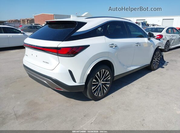 2T2BAMBA4RC035724 2024 LEXUS RX 350 Белый Задняя правая четверть