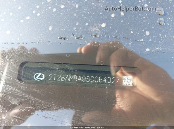 2T2BAMBA9SC064027 2025 LEXUS RX 350 Gray 