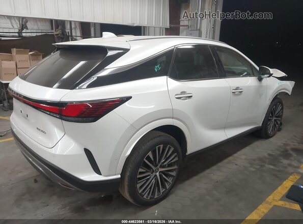 2T2BAMBAXRC035193 2024 LEXUS RX 350 White უკანა მარჯვენა