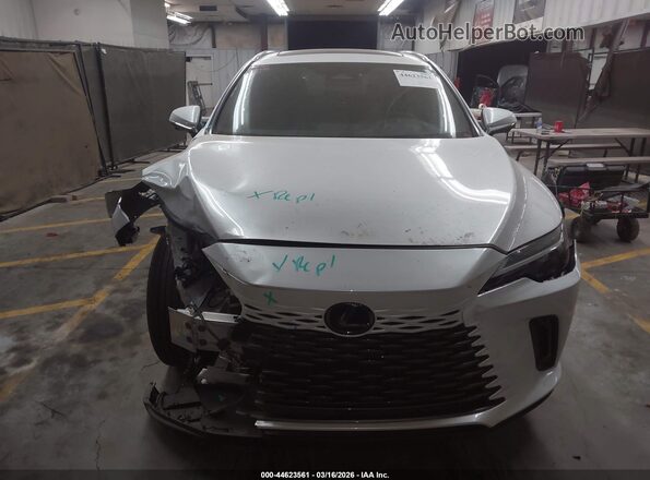 2T2BAMBAXRC035193 2024 LEXUS RX 350 White ხელსაწყოთა პანელის ხედი