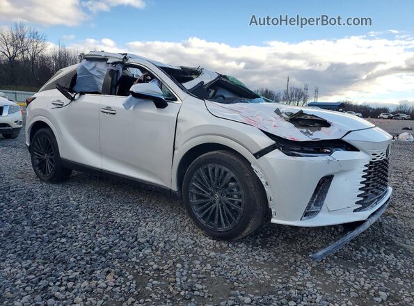 2T2BAMBAXRC051037 2024 LEXUS RX White წინა მარჯვენა