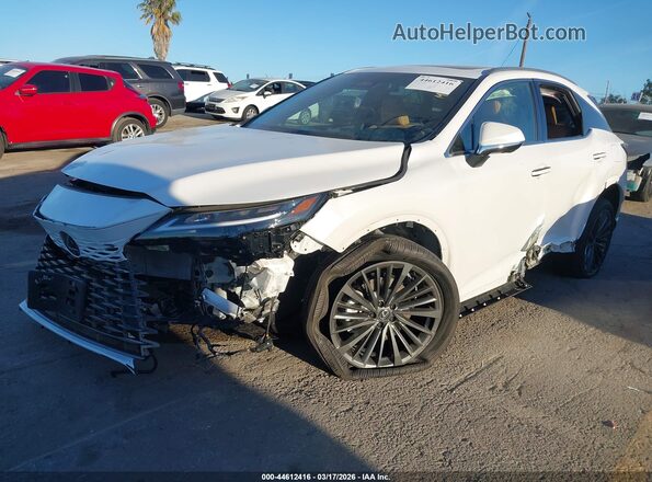 2T2BAMBAXSC061945 2025 LEXUS RX 350 Белый Передняя левая четверть