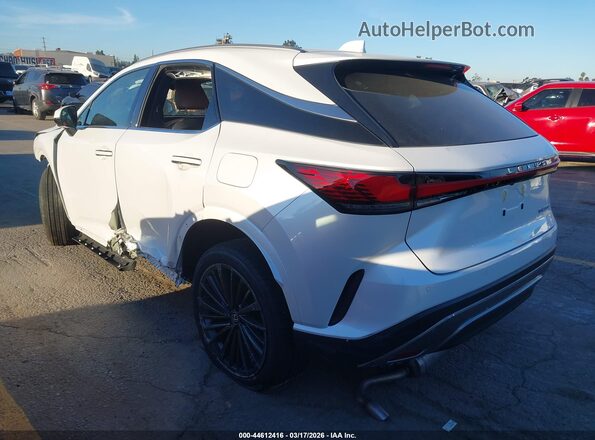 2T2BAMBAXSC061945 2025 LEXUS RX 350 Белый Задняя левая четверть