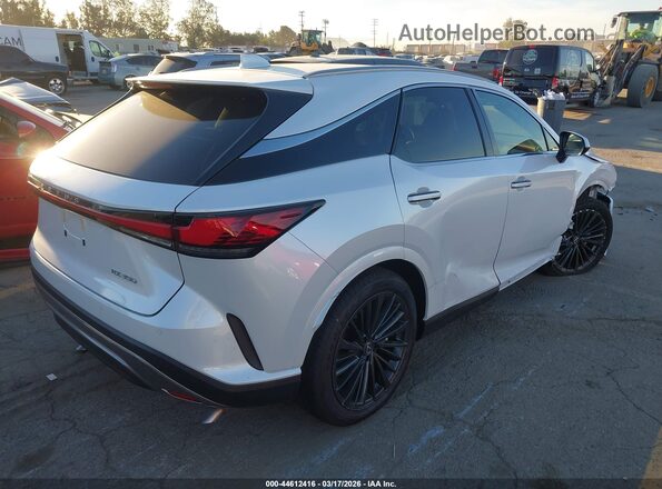 2T2BAMBAXSC061945 2025 LEXUS RX 350 Белый Задняя правая четверть