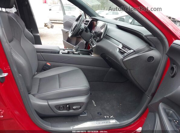 2T2BAMCA0RC088581 2024 LEXUS RX 350 Red Widok wnętrza z przodu