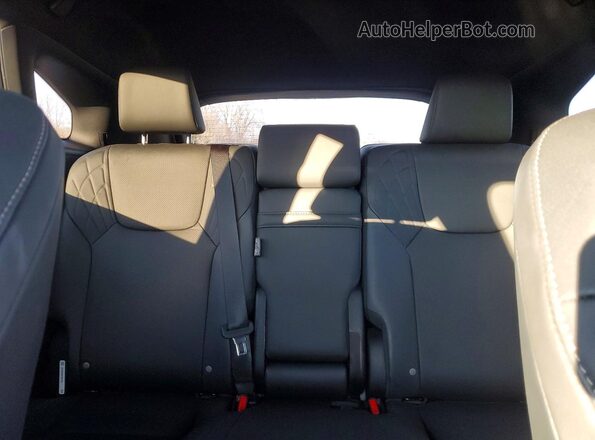 2T2BAMCA1RC081123 2024 LEXUS RX Gray უკანა სავარძლების ხედი