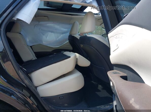 2T2BAMCA1TC133552 2026 LEXUS RX 350 Black Vista de la etiqueta del VIN