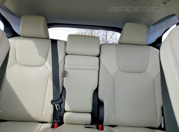 2T2BAMCA2PC021414 2023 LEXUS RX Gray Вид задніх сидінь