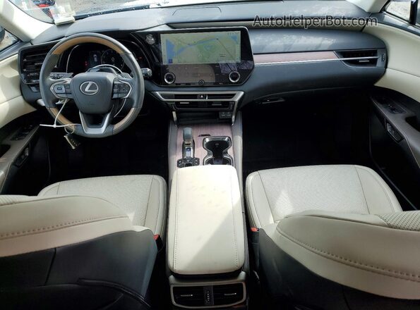 2T2BAMCA2PC021414 2023 LEXUS RX Gray Вид панелі приладів