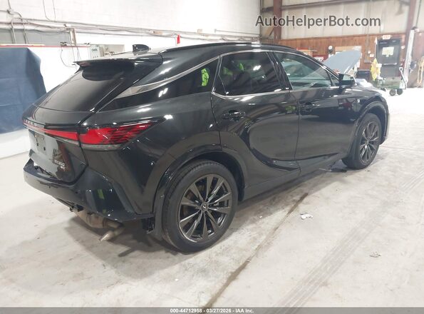 2T2BAMCA2PC031408 2023 LEXUS RX 350 Черный Задняя правая четверть