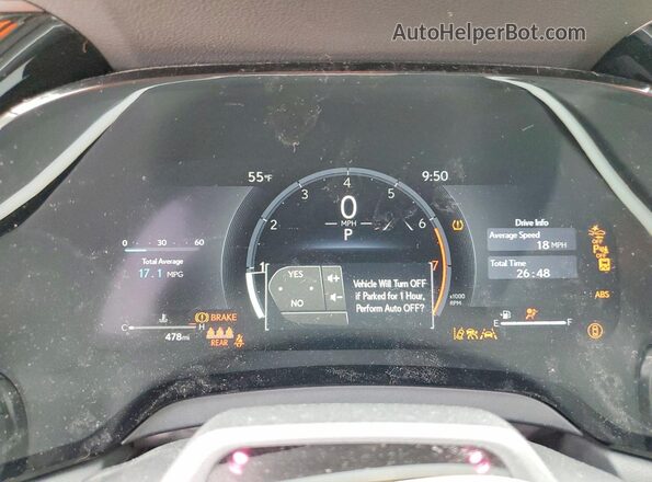 2T2BAMCA2TC132152 2026 LEXUS RX Brown Widok zestawu wskaźników