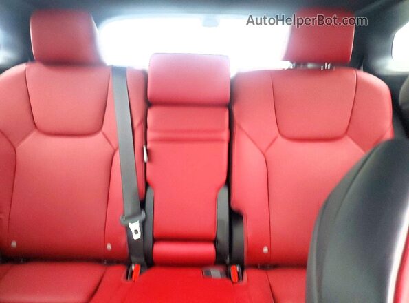 2T2BAMCA3PC018926 2023 LEXUS RX White Widok tylnych siedzeń