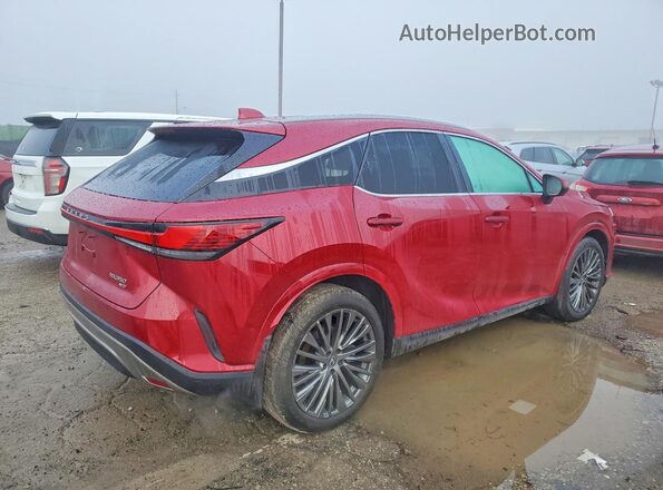 2T2BAMCA3RC076361 2024 LEXUS RX Red Trasero derecho