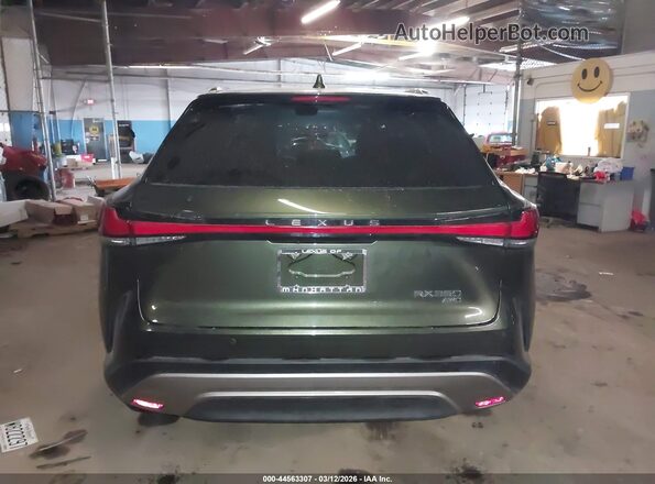 2T2BAMCA3SC092338 2025 LEXUS RX 350 Green Вид наклейки з VIN-кодом