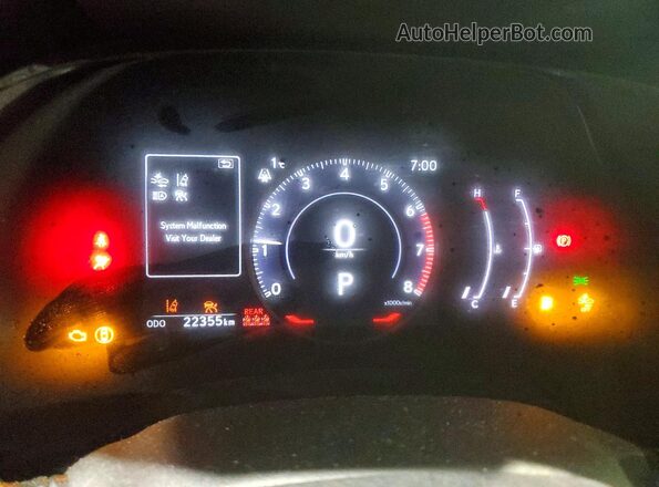 2T2BAMCA4RC045314 2024 LEXUS RX White Instrument cluster view