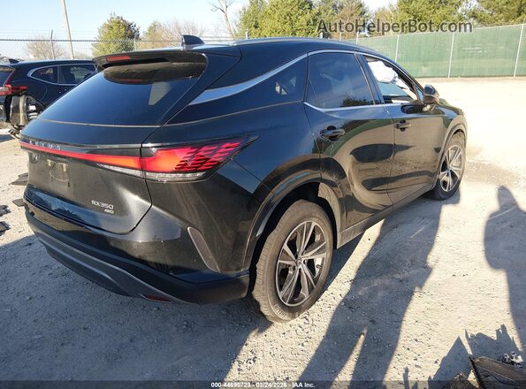 2T2BAMCA4RC068009 2024 LEXUS RX 350 Black Rear right