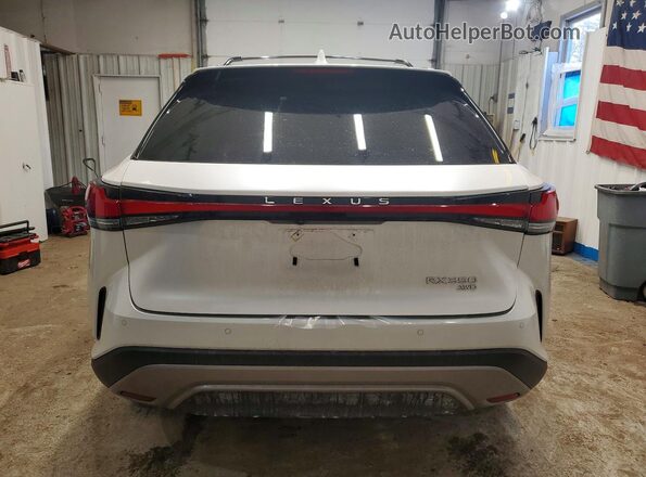 2T2BAMCA5RC066916 2024 LEXUS RX White უკანა ხედი