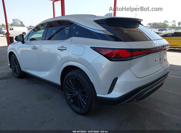 2T2BAMCA7TC133930 2026 LEXUS RX 350 White Задня ліва чверть