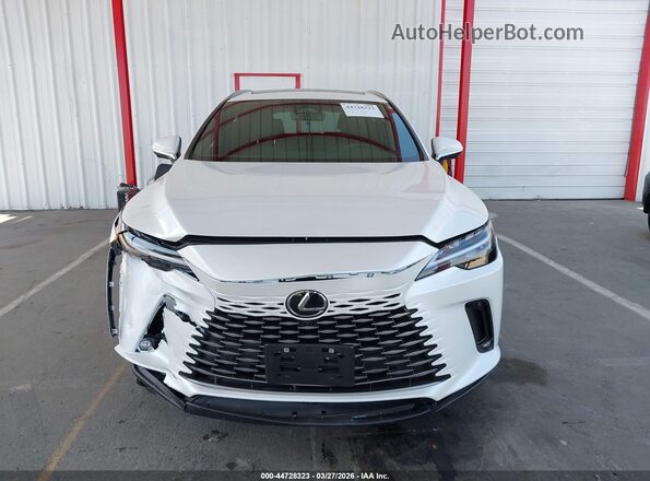 2T2BAMCA7TC133930 2026 LEXUS RX 350 White Вид щитка приладів