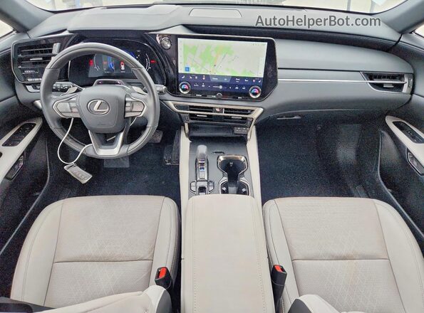 2T2BAMCA9PC014735 2023 LEXUS RX Белый Вид панели приборов