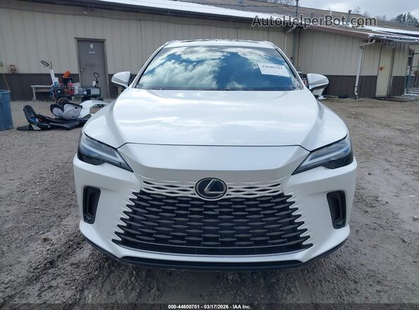 2T2BAMCA9PC033480 2023 LEXUS RX 350 White Widok wnętrza z tyłu