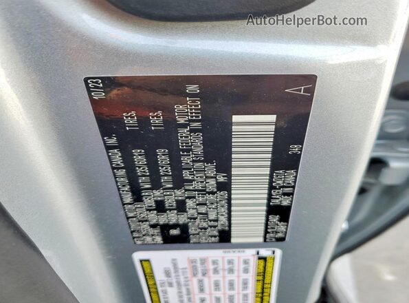 2T2BAMCA9RC047026 2024 LEXUS RX Silver VIN კოდის სტიკერის ხედი