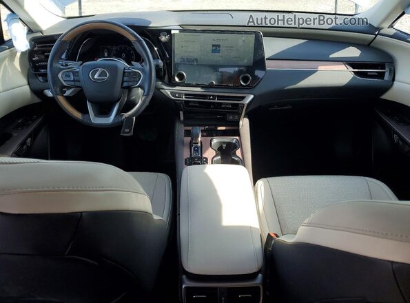 2T2BAMCA9RC047026 2024 LEXUS RX Silver წინა პანელის ხედი