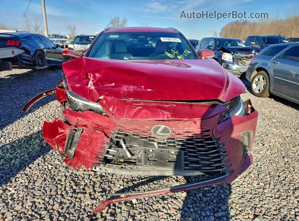 2T2BAMCA9RC053490 2024 LEXUS RX Red Вид спереду