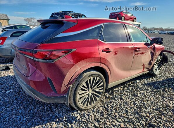 2T2BAMCA9RC053490 2024 LEXUS RX Red Задня права чверть