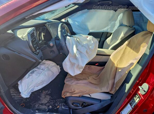2T2BAMCA9RC053490 2024 LEXUS RX Red Вид салону спереду
