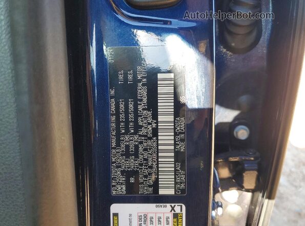 2T2BAMCAXRC058634 2024 LEXUS RX Blue 360 interior view
