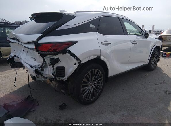 2T2BBMCA0RC053505 2024 LEXUS RX 350H Белый Задняя правая четверть