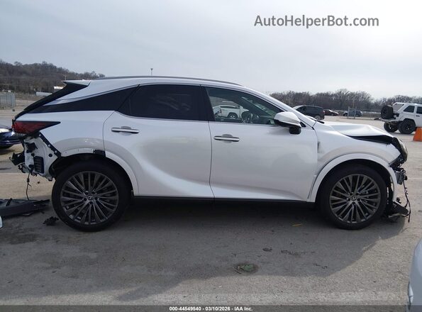 2T2BBMCA0RC053505 2024 LEXUS RX 350H Белый Вид щитка приборов