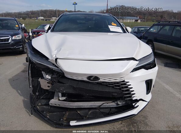 2T2BBMCA0RC053505 2024 LEXUS RX 350H Белый Вид панели приборов