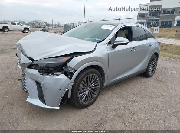 2T2BBMCA0SC100277 2025 LEXUS RX 350H Silver Front left