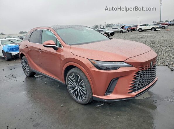 2T2BBMCA0TC110454 2026 LEXUS RX Оранжевый Передняя правая четверть